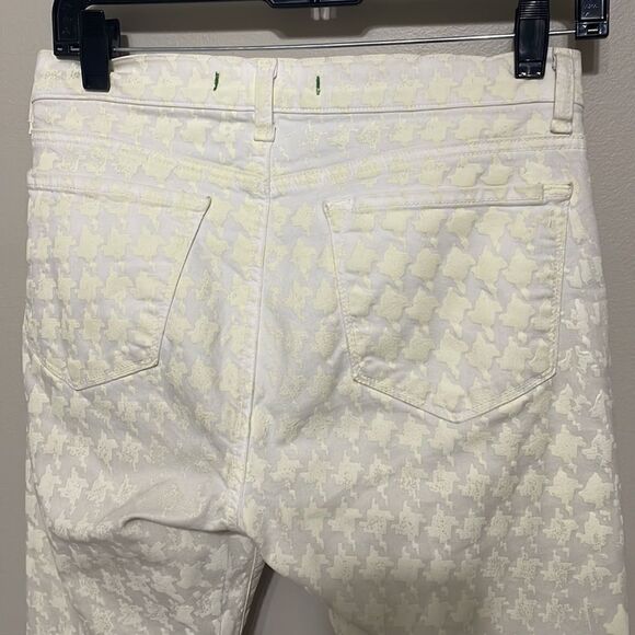 EUC J Brand houndstooth print capri jean - Picture 3 of 4